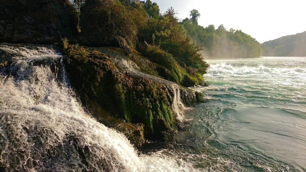 Amazing Waterfall Switzerland